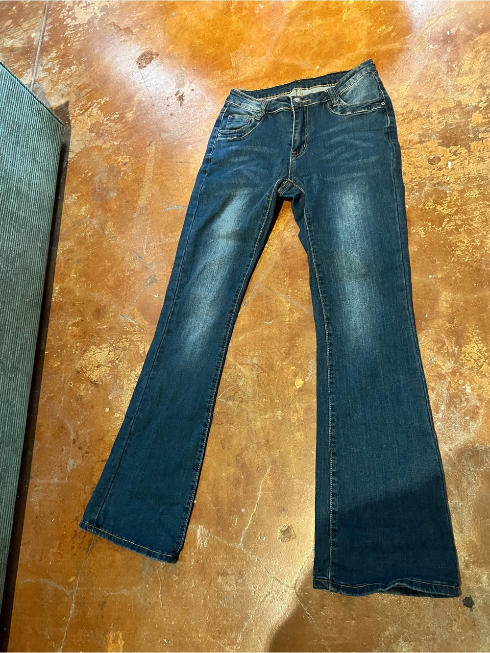 Women’s Dark Wash Bootcut Jeans - Blue